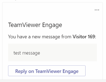 Microsoft Teams Message