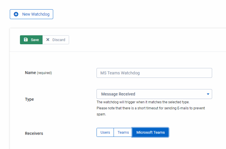 Microsoft Teams Watchdog